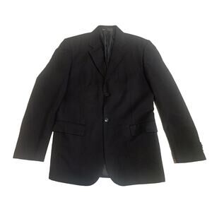 TNG Suit Jacket Mens Size 40 Black Modern Cut Blazer Formal Sports Coat